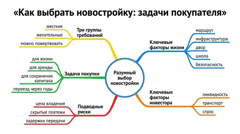 Как выбрать новостройку: задачи покупателя